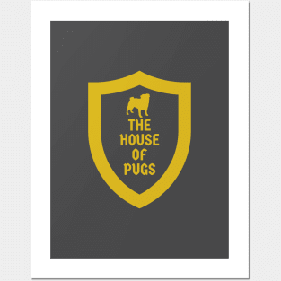 House of pugs Posters and Art